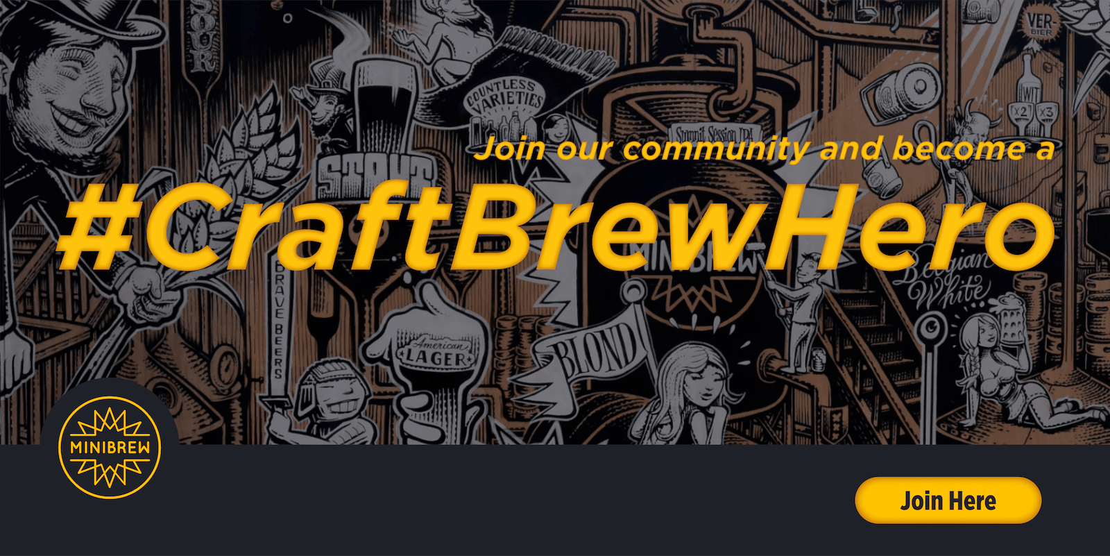 #CraftBrewHero - Crew Brew Hero